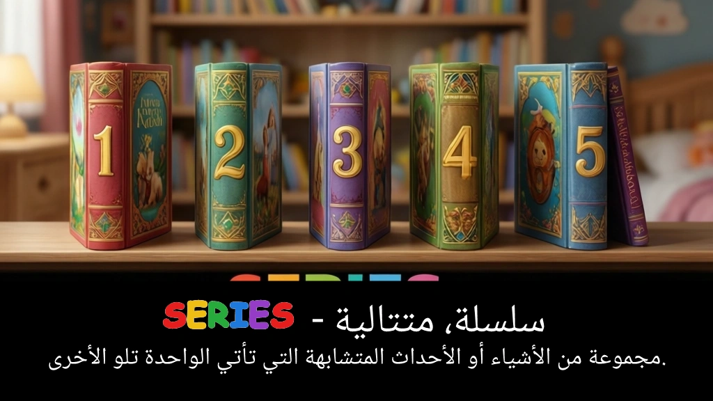 Arabic Illustration for series